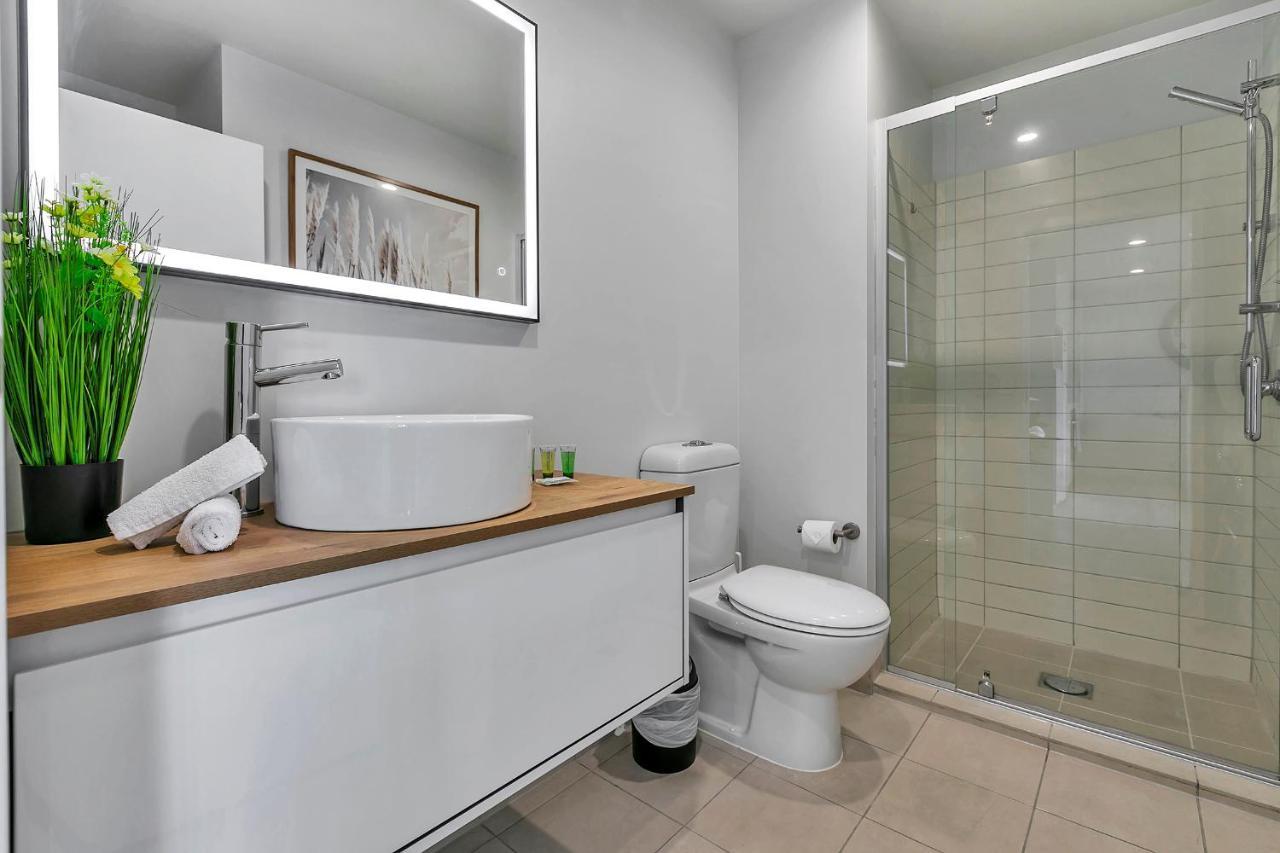Dockside Luxury + Cp Apartment โอ๊คแลนด์ ภายนอก รูปภาพ